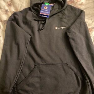 Champion black fleece pullover